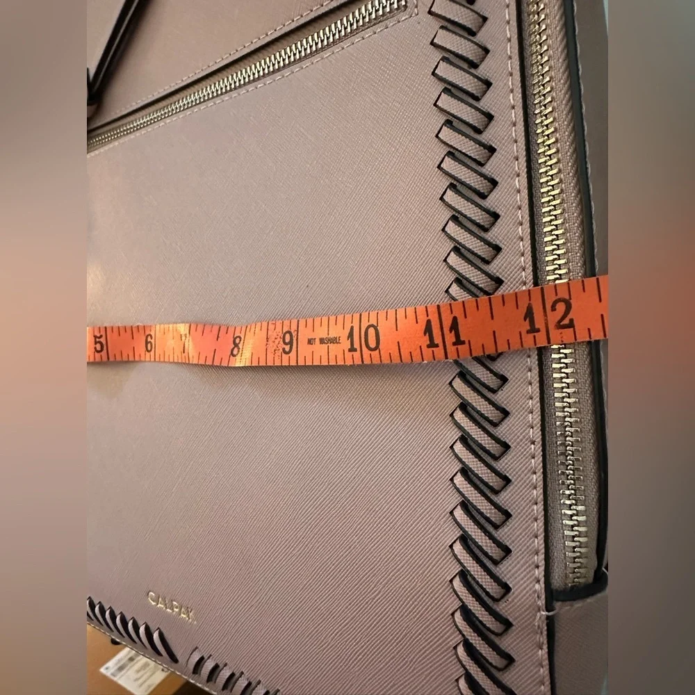 Calpak Kaya 15 inch Mauve Laptop Backpack - Picture 9 of 12
